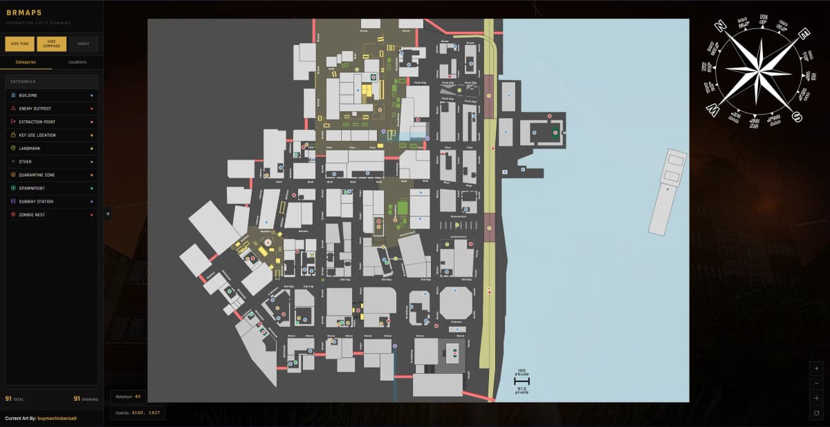 BRM5 Map Website