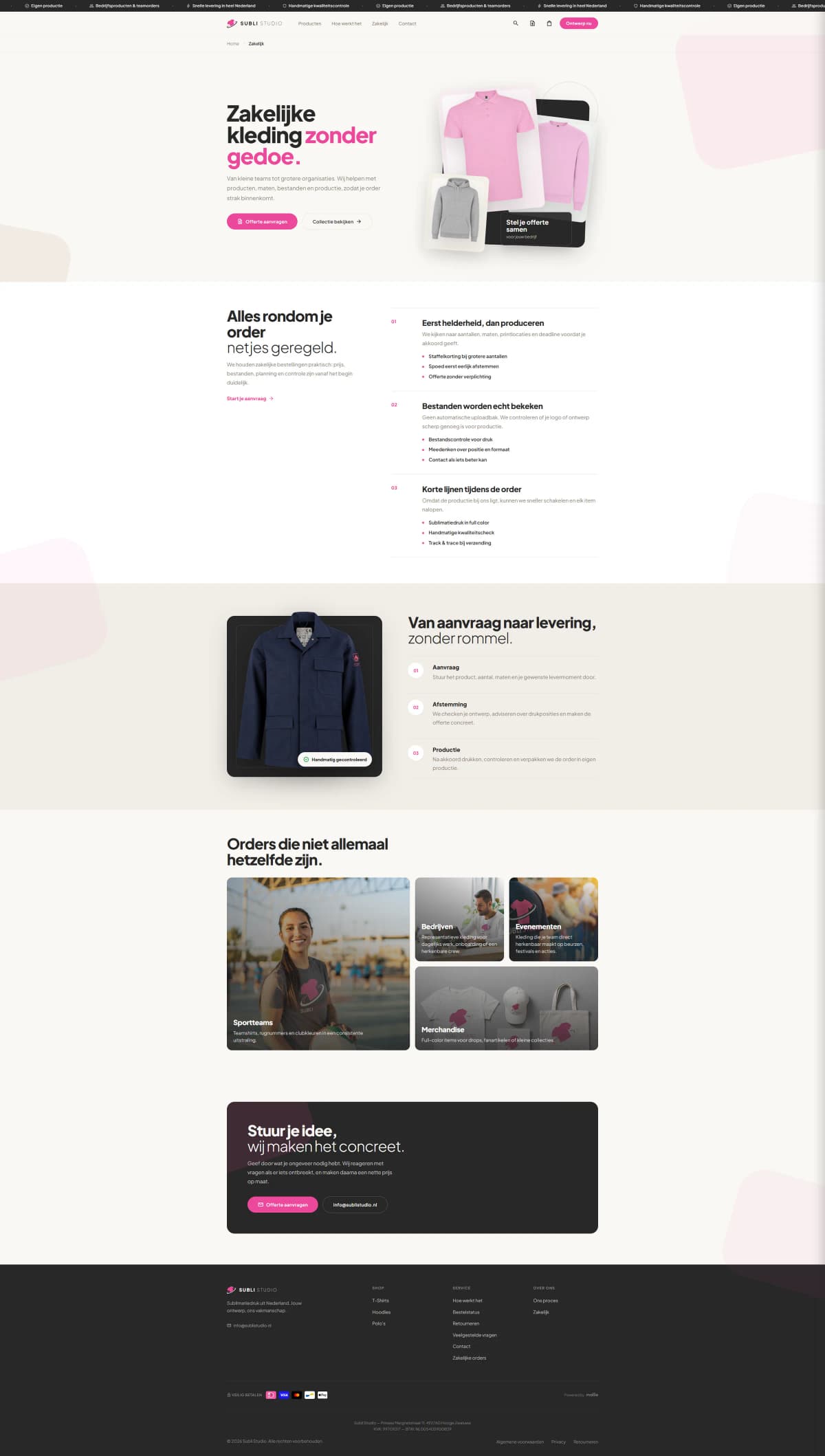 Business Page